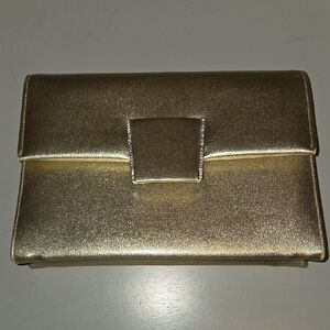 Vintage Lewis Gold Clutch – Retro Hollywood Glam